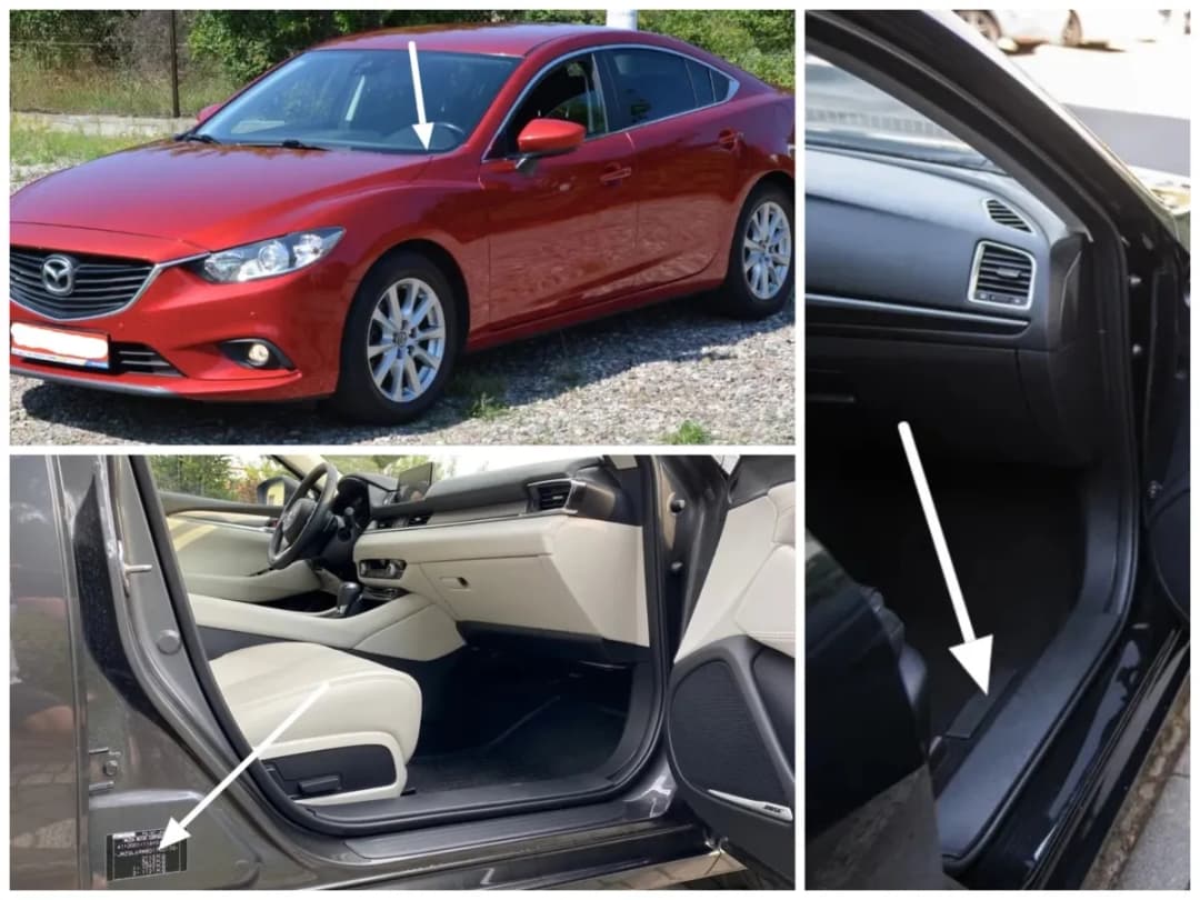 Mazda 6 gdzie podłożyć lewarek, aby uniknąć uszkodzeń pojazdu